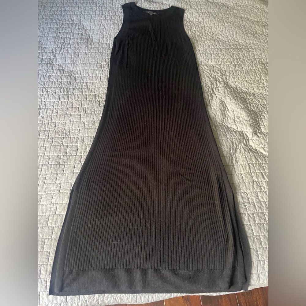 Banana Republic Classic Black Knit Dress